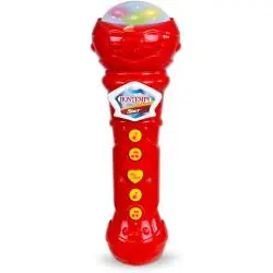 DZIECIĘCY MIKROFON KARAOKE BONTEMPI MUZYCZNA ZABAWKA 3+