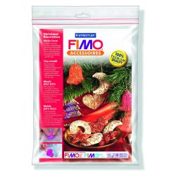 OZDOBY CHOINKOWE FORMY DO MAS PLASTYCZNYCH ODLEWÓW 6 MOTYWÓW SILIKONOWE STAEDTLER