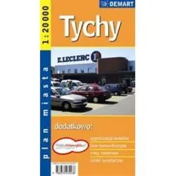 TYCHY PLAN MIASTA 1 : 20 000