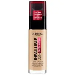 LOREAL PARIS INFAILLIBLE 32H FRESH WEAR PODKŁAD 200 WARM DORE SPF 25