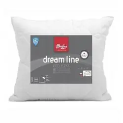 PODUSZKA DREAM LINE BIAŁA SILIKONOWA 40 X 40 CM MISS LUCY