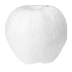 JABŁKO STYROPIANOWE 6 X 6 CM 4SZT.