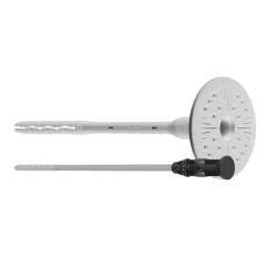 FASADOWY KOŁEK DO STYROPIANU WEŁNY Ø10 FIX-M 280 MM Z TRZPIENIEM METALOWYM 100SZT.