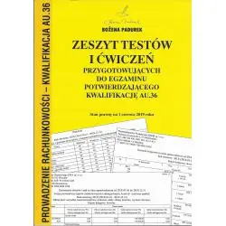 ZESZYT TESTÓW I ĆWICZEŃ. KWALIFIKACJA A.36