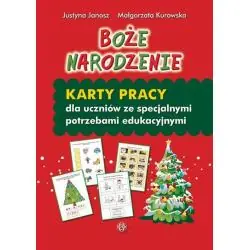 BOŻE NARODZENIE. KARTY PRACY DLA UCZNIÓW ZE SPECJALNYMI POTRZEBAMI EDUKACYJNYMI