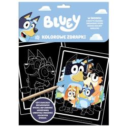 BLUEY. KOLOROWE ZDRAPKI
