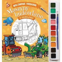 MASZYNY BUDOWLANE. MALOWANIE FARBKAMI