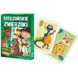 KARTY PIOTRUŚ I MEMORY TATRZAŃSKIE ZWIERZAKI DLA DZIECI