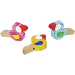 DREWNIANY GWIZDEK PTASZEK 3+