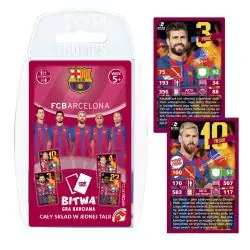WINNING TOP TRUMPS FC BARCELONA KARTY DO GRY 5+