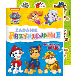 PSI PATROL. PĘDZIMY NA MISJĘ! ZADANIE PRZYKLEJANIE