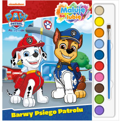 PSI PATROL. BARWY PSIEGO PATROLU. MALUJĘ BO LUBIĘ