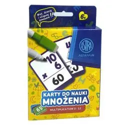 KARTY DO NAUKI MNOŻENIA 6+