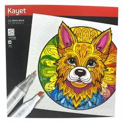 KOLOROWANKA DO MARKERÓW KAYET. 60 ARKUSZY