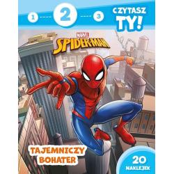 MARVEL SPIDERMAN. TAJEMNICZY BOHATER. POZIOM 2. 1 2 3 CZYTASZ TY!