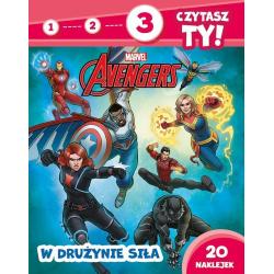 MARVEL AVENGERS. W DRUŻYNIE SIŁA. POZIOM 3. 1 2 3 CZYTASZ TY!