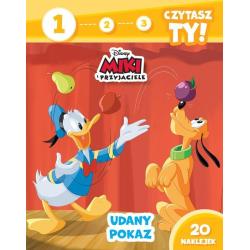 DISNEY MIKI I PRZYJACIELE. UDANY POKAZ. POZIOM 1. 1 2 3 CZYTASZ TY!