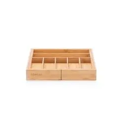 DREWNIANY ORGANIZER SZTUĆCÓW HOMEDE