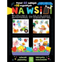 NA WSI. ZADANIA DO WYKLEJANIA. PONAD 60 NAKLEJEK + 50 WYPUKŁYCH