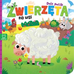 ZWIERZĘTA NA WSI. DUŻE PUZZLE