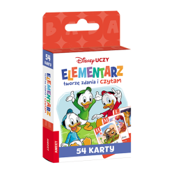 DISNEY UCZY. ELEMENTARZ TWORZĘ ZDANIA I CZYTAM. 54 KARTY