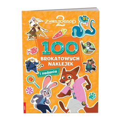 DISNEY ZWIERZOGRÓD 2. 100 BROKATOWYCH NAKLEJEK