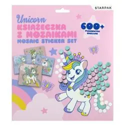 UNICORN. KSIĄŻECZKA Z MOZAIKAMI. ZESTAW KREATYWNY