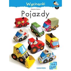 POJAZDY. WYCINANKI 4-8 LAT