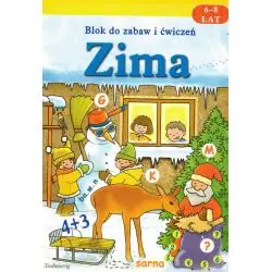 ZIMA. BLOK DO ZABAW I ĆWICZEŃ. 6-8 LAT