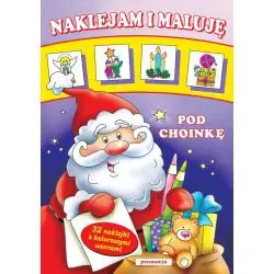 POD CHOINKĘ. NAKLEJAM I MALUJĘ