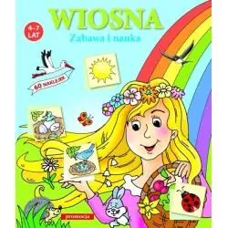 WIOSNA. NAKLEJANKI 4-7 LAT