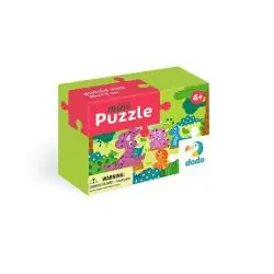 PUZZLE MINI 35 ELEMENTÓW DINO I PRZYJACIELE DODO 4+