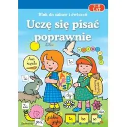 UCZĘ SIĘ PISAĆ POPRAWNIE 7-8 LAT