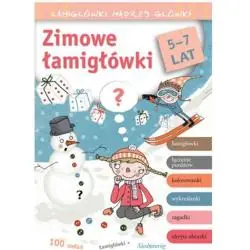 ZIMOWE ŁAMIGŁÓWKI ŁAMIGŁÓWKI MĄDREJ GŁÓWKI 5-7 LAT