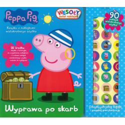 ŚWINKA PEPPA. WYPRAWA PO SKARB. WESOŁY ŚWIAT NAKLEJEK
