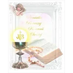 PAMIĄTKA PIERWSZEJ KOMUNII ŚWIĘTEJ