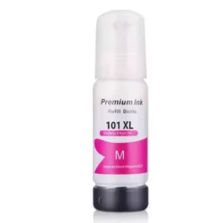 TUSZ ZAMIENNY DO EPSON E-101M (101 M) 70 ML – CZERWONY WYDAJNY I TRWAŁY