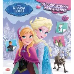 DISNEY KRAINA LODU. KOLOROWANKA NAKLEJANKA 3+