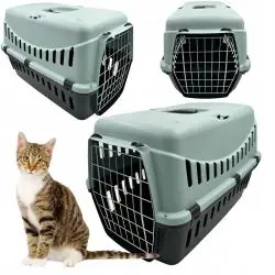 TRANSPORTER DLA PSA KOTA KRÓLIKA SOLIDNE METALOWE DRZWICZKI