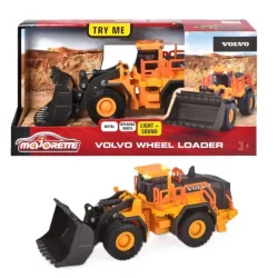 SPYCHACZ VOLVO 21 CM ŚWIATŁO I DŹWIĘK, ZABAWKA EDUKACYJNA MAJORETTE 3+