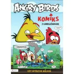 ANGRY BIRDS. GDY WYBUCHA WULKAN. KOMIKS Z ŁAMIGŁÓWKAMI