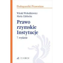 PRAWO RZYMSKIE INSTYTUCJE