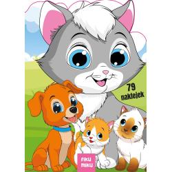 KOCIAK I PRZYJACIELE. KOLOROWANKA Z NAKLEJKAMI