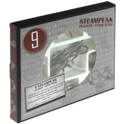 ŁAMIGŁÓWKI METALOWE STEAMPUNK ZESTAW NIEBIESKI 9 SZTUK 8+