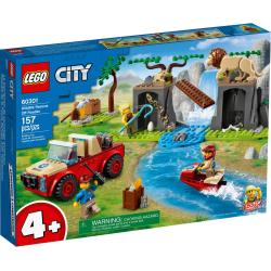 TERENÓWKA RATOWNIKÓW DZIKICH ZWIERZĄT LEGO CITY 60301 II GATUNEK