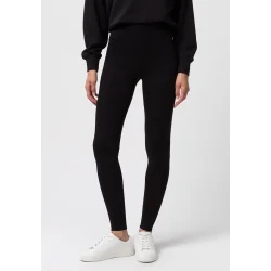 LEGGINSY CZARNE WYSOKI STAN ELASTYCZNA TALIA ROZMIAR M LES LUNES