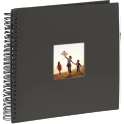 ALBUM NA ZDJĘCIA 36X32 CM 50 STRON CZARNE KARTKI MIEJSCE NA 300 ZDJĘĆ HAMA