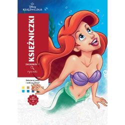 KSIĘŻNICZKI DISNEY. ZAGADKOWE RYSUNKI. KOLOROWANKA ANTYSTRESOWA. ART THERAPY