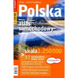 POLSKA PLUS 32 ATLAS SAMOCHODOWY 1 : 250 000