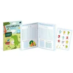 CYFERKI. KALIGRAFIA. ZESZYT Z NAKLEJKAMI 4+